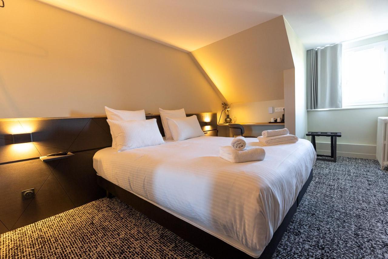 Logis Hotel & Restaurant Le Vert Bocage Franqueville-Saint-Pierre المظهر الخارجي الصورة