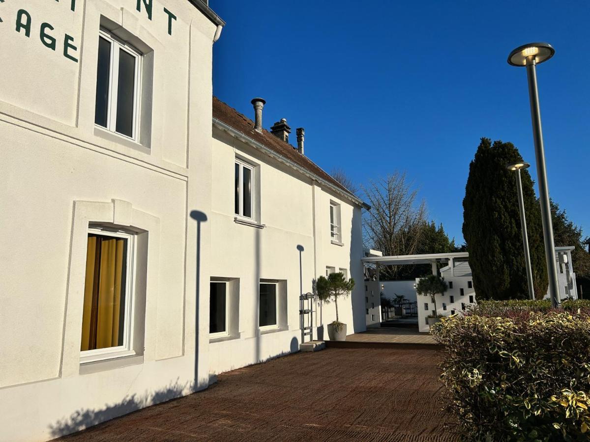 Logis Hotel & Restaurant Le Vert Bocage Franqueville-Saint-Pierre المظهر الخارجي الصورة
