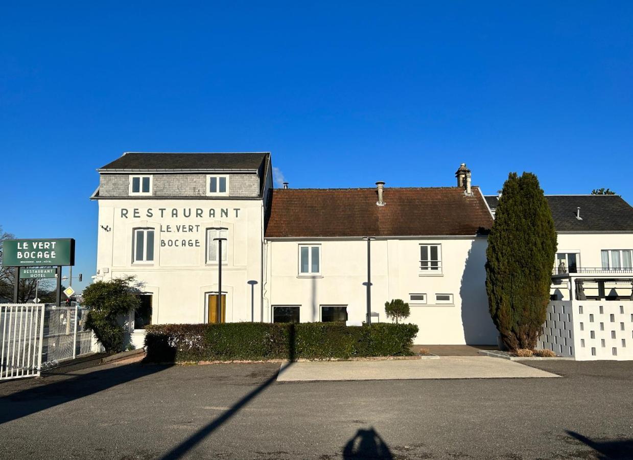 Logis Hotel & Restaurant Le Vert Bocage Franqueville-Saint-Pierre المظهر الخارجي الصورة