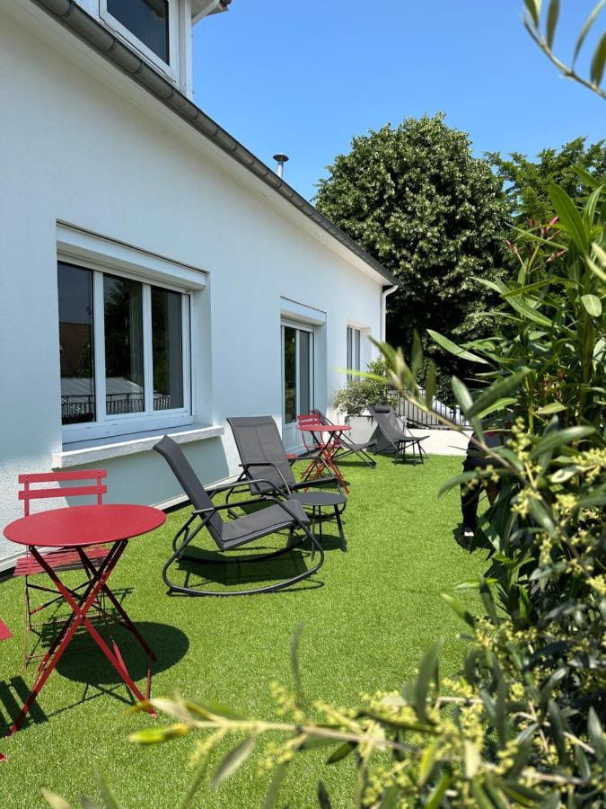 Logis Hotel & Restaurant Le Vert Bocage Franqueville-Saint-Pierre المظهر الخارجي الصورة