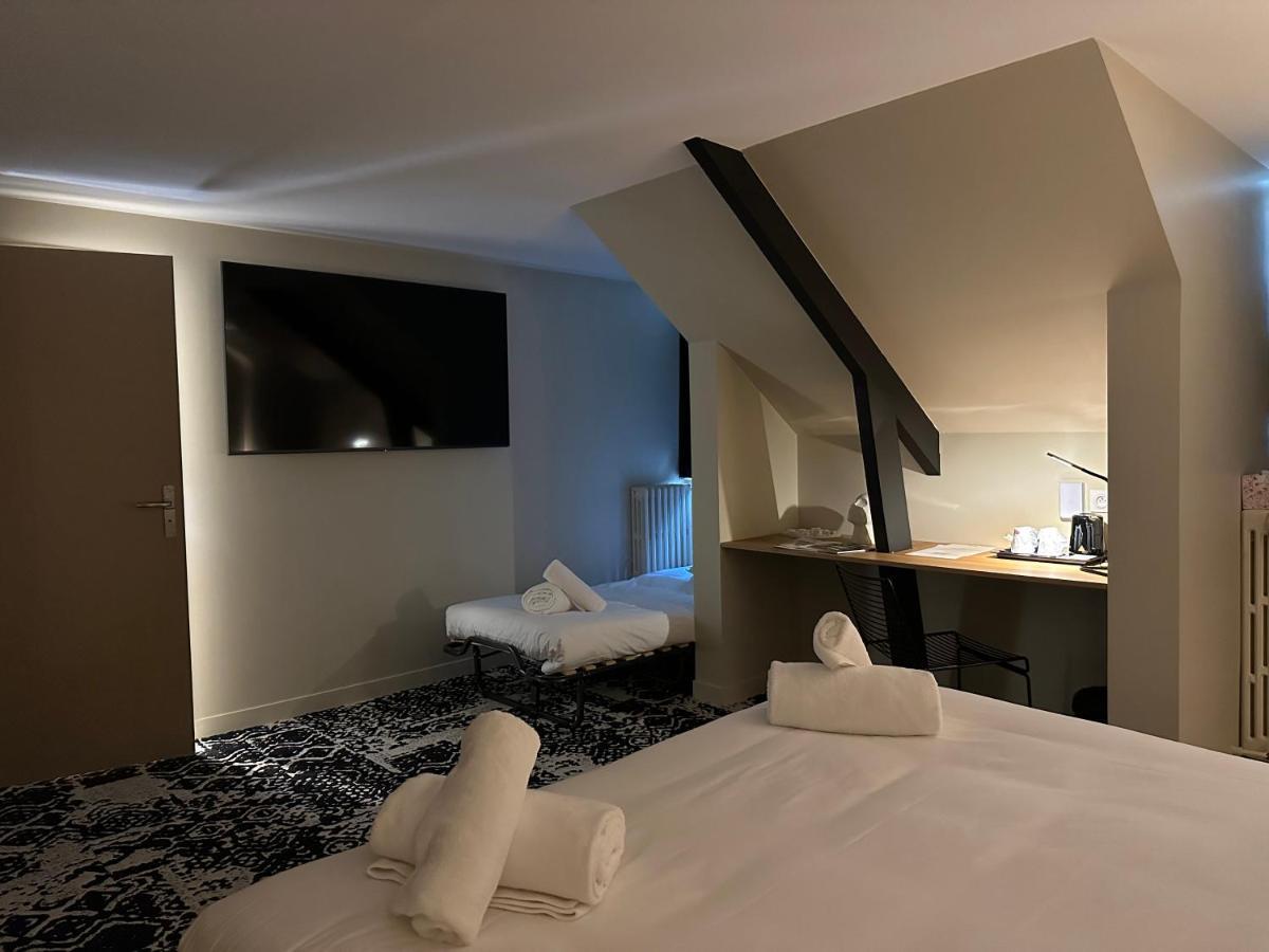 Logis Hotel & Restaurant Le Vert Bocage Franqueville-Saint-Pierre المظهر الخارجي الصورة