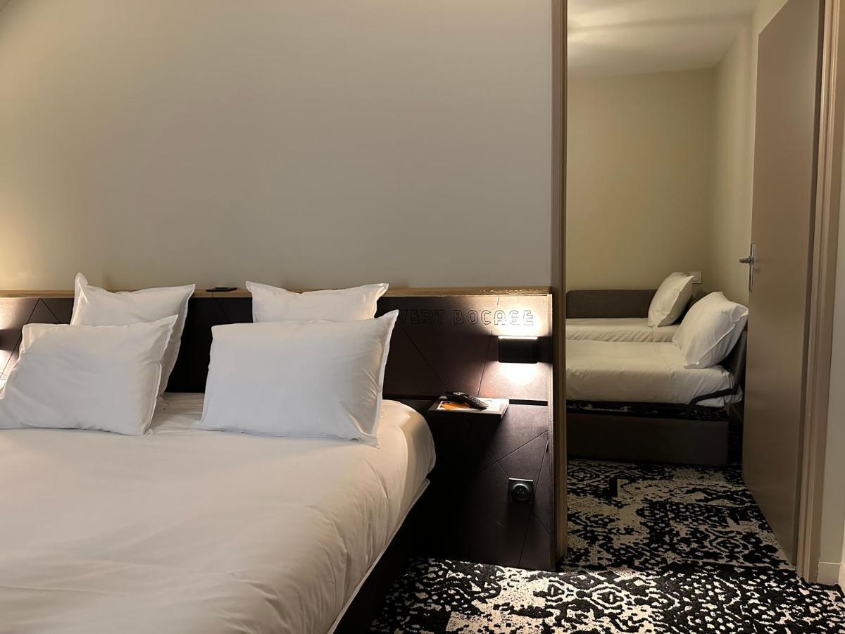 Logis Hotel & Restaurant Le Vert Bocage Franqueville-Saint-Pierre المظهر الخارجي الصورة
