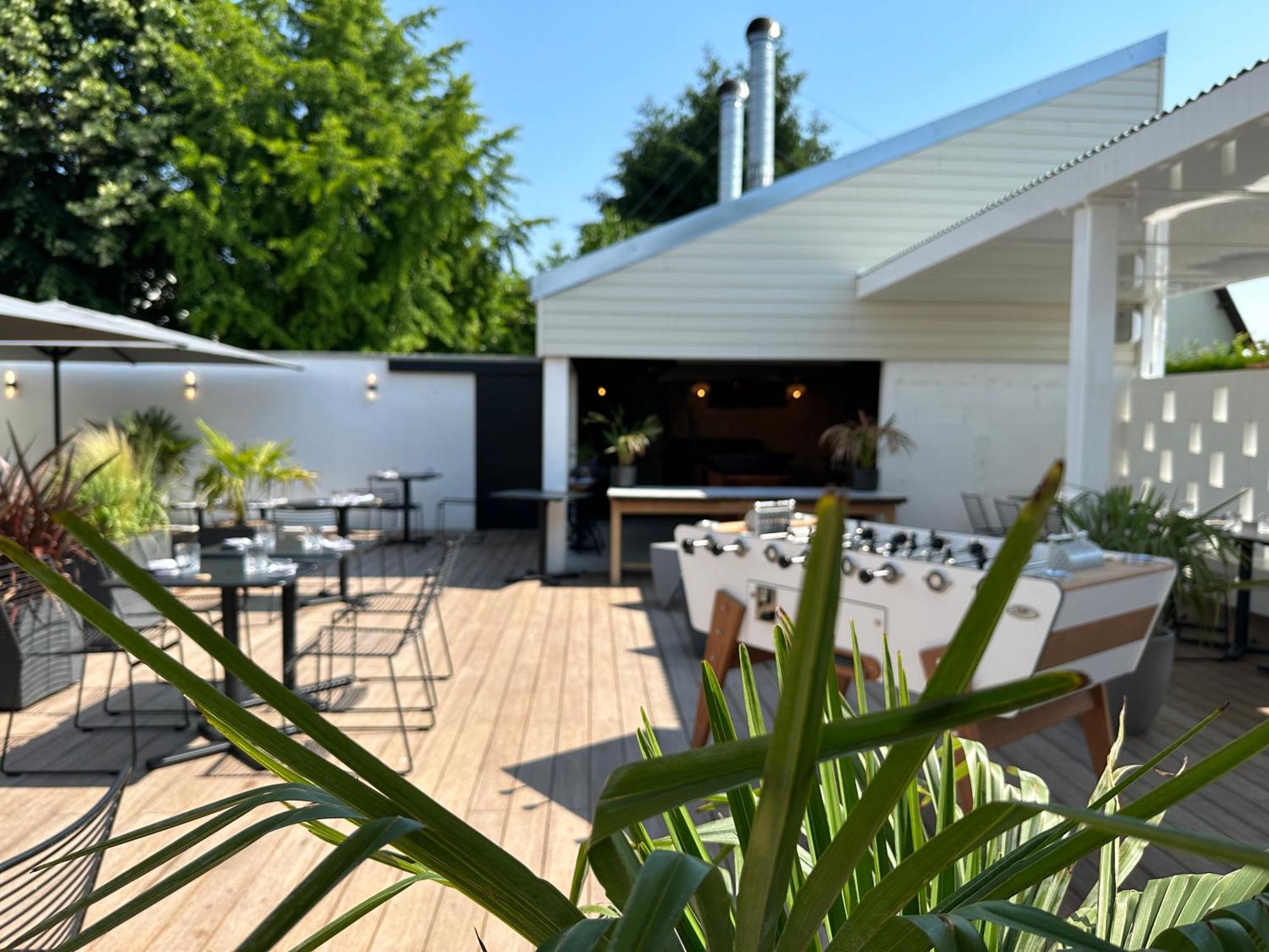 Logis Hotel & Restaurant Le Vert Bocage Franqueville-Saint-Pierre المظهر الخارجي الصورة